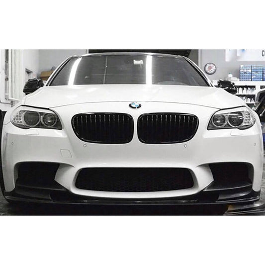 Carbonteile Tuning 1059 - Frontlippe Lippe Frontspoiler Schwert V2 Carbon passend für BMW F10 M5