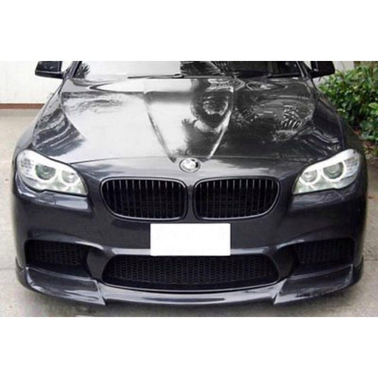 Carbonteile Tuning 1060 - Frontlippe Lippe Frontspoiler Schwert V3 Carbon passend für BMW F10 M5