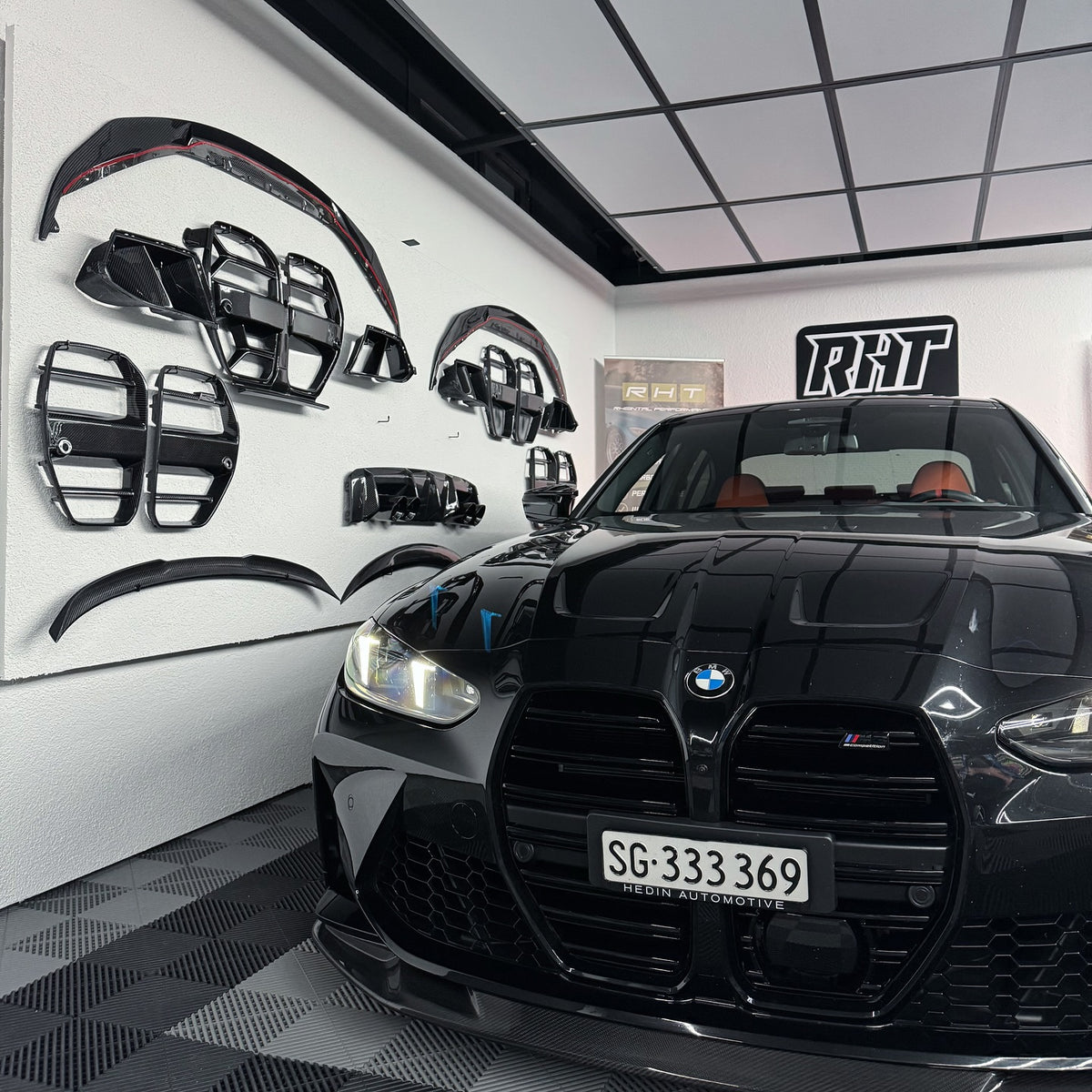 BMW M3/M4 G8X Carbon Frontsplitter – RHT V2