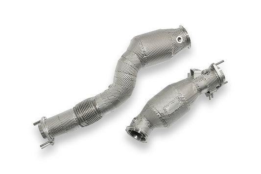 ECE Downpipe mit Sport-Kat | passend für BMW M2/M3/M4 inkl. Competition/CS/CSL (G80/G81/G82/G83/G87) S58