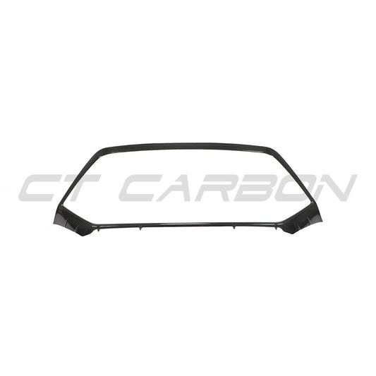 AUDI RS6 & RS7 C8 AVANT CARBON FIBRE GRILLE SURROUND-Accessories-CT CARBON-CT Carbon - High-quality carbon fiber and gloss black aerodynamic parts for premium sports and luxury vehicles.