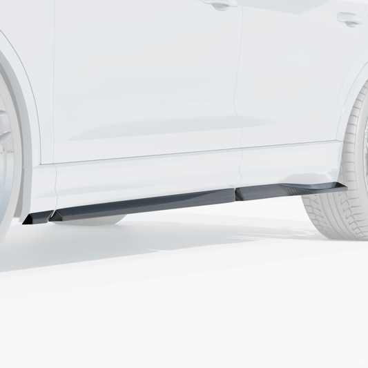 audi rsq8 carbon fibre side skirt