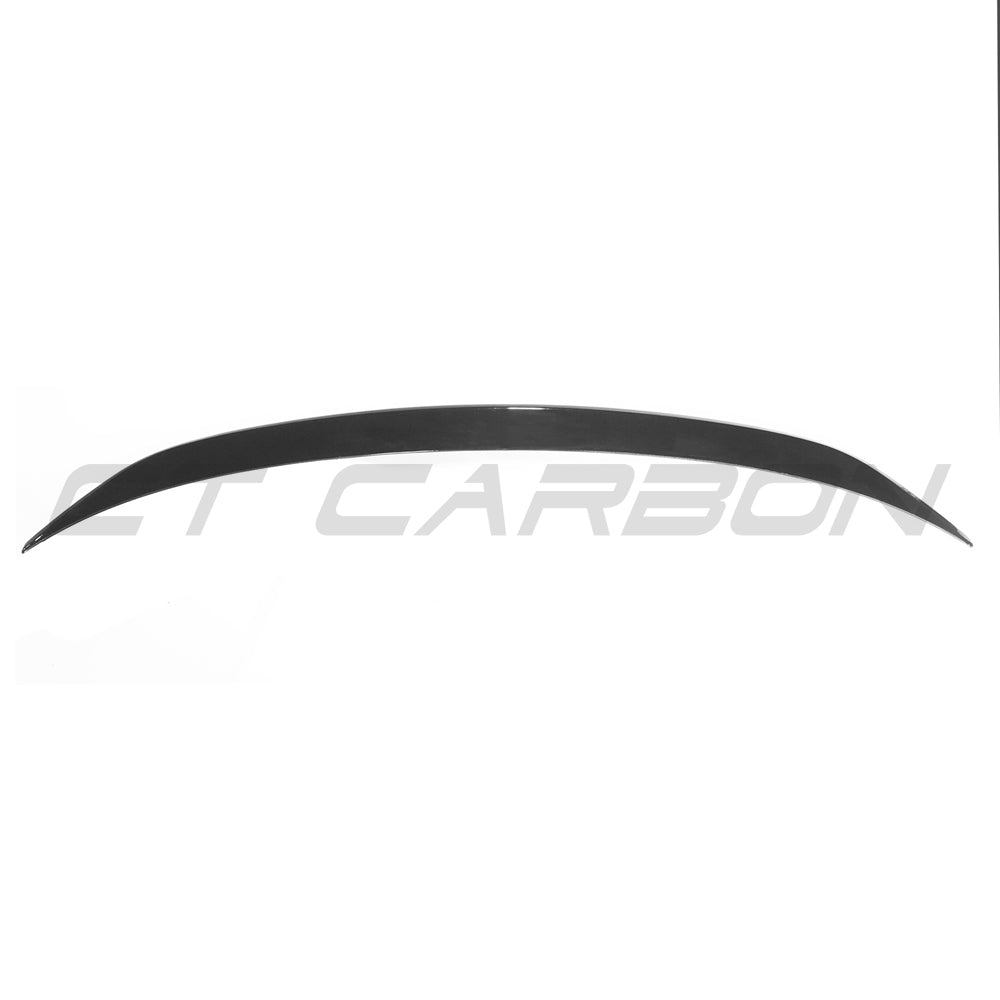 BMW 3 SERIES/M3 G20/G80 GLOSS BLACK SPOILER - OEM+ Style-Spoiler-BLAK BY CT-CT Carbon - High-quality carbon fiber and gloss black aerodynamic parts for premium sports and luxury vehicles.