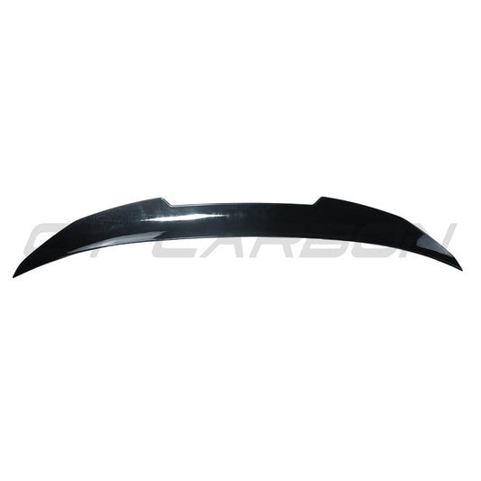 BMW 4 SERIES G26 & i4 GLOSS BLACK SPOILER - PS STYLE-Spoiler-BLAK BY CT-CT Carbon - High-quality carbon fiber and gloss black aerodynamic parts for premium sports and luxury vehicles.