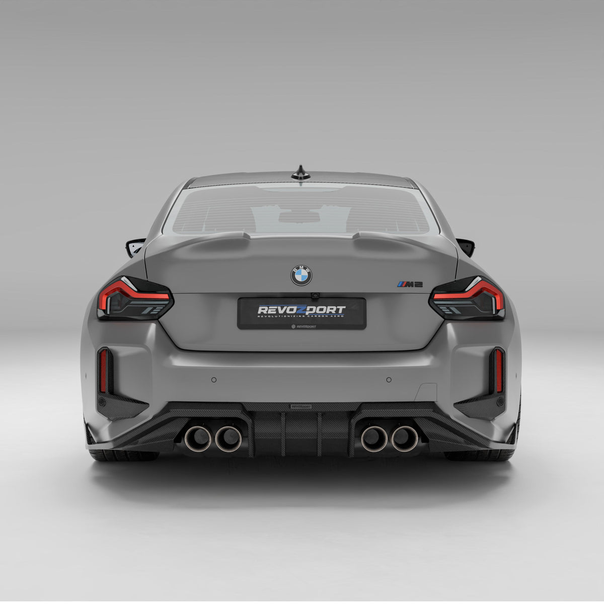 BMW M2 G87 Carbon Fiber Rear Diffuser - Revozport