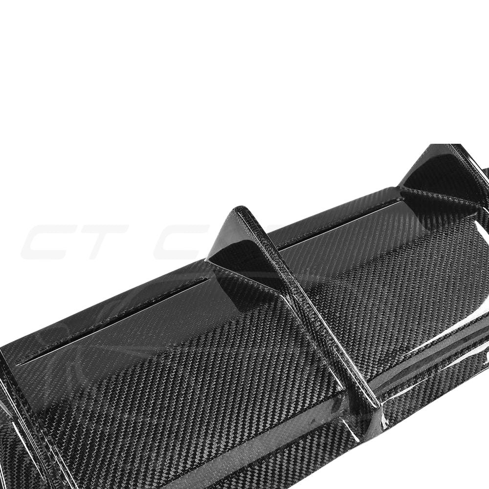 BMW M2/M2C F87 CARBON FIBRE DIFFUSER - MT STYLE