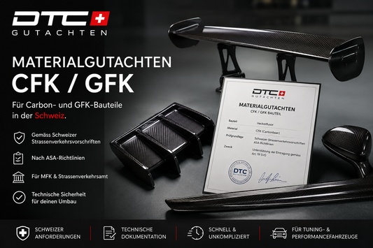 DTC Materialgutachten CFK/GFK