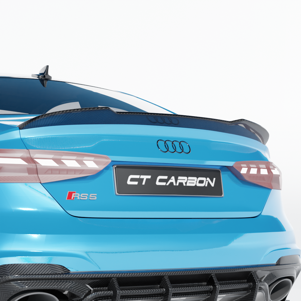 AUDI RS5 B9.5 COUPE 2020-2024 FULL CARBON FIBRE KIT - CT DESIGN-Kit-CT CARBON-CT Carbon - High-quality carbon fiber and gloss black aerodynamic parts for premium sports and luxury vehicles.