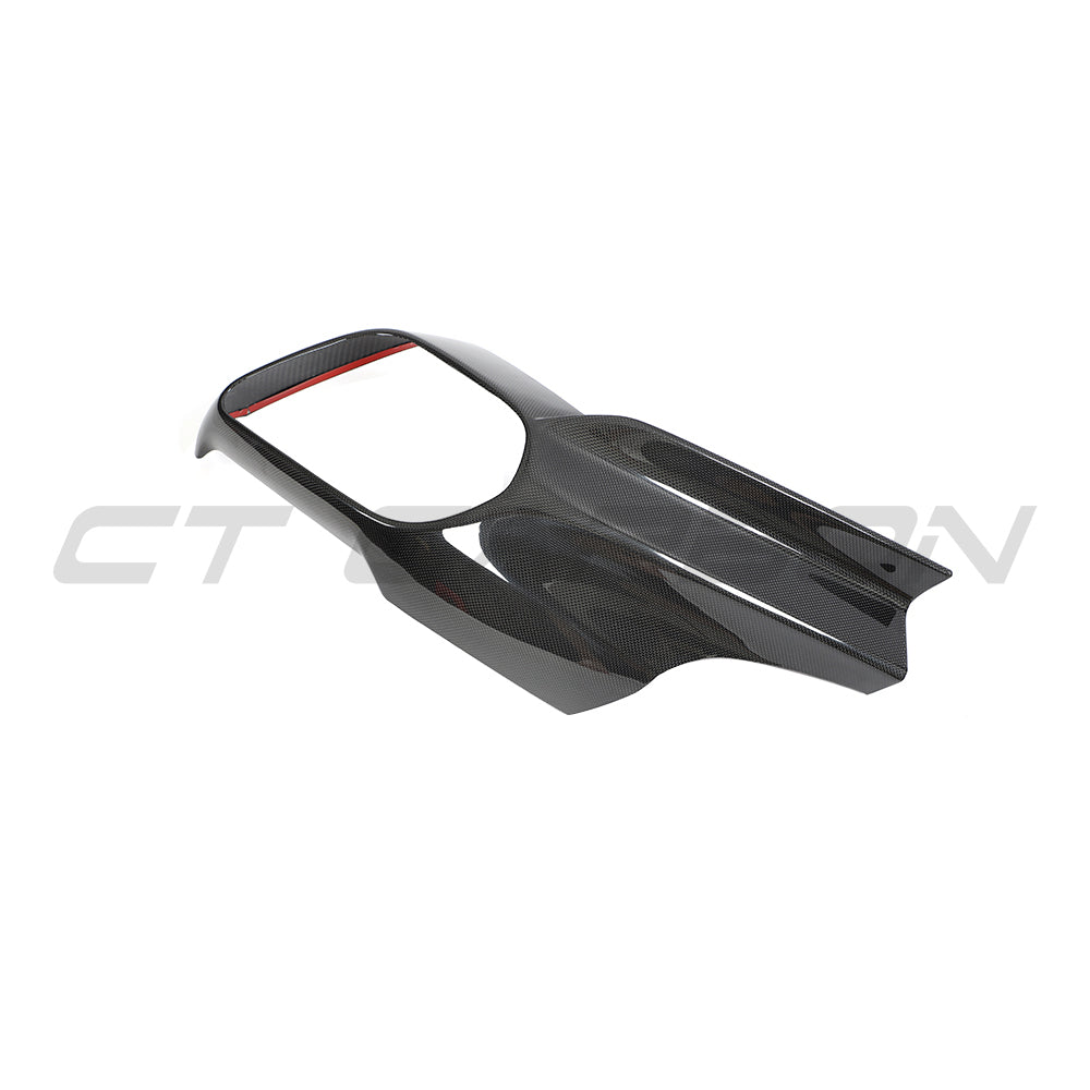 FERRARI 812 SUPERFAST & GTS CARBON FIBRE EXHAUST TRIM COVER - CT DESIGN