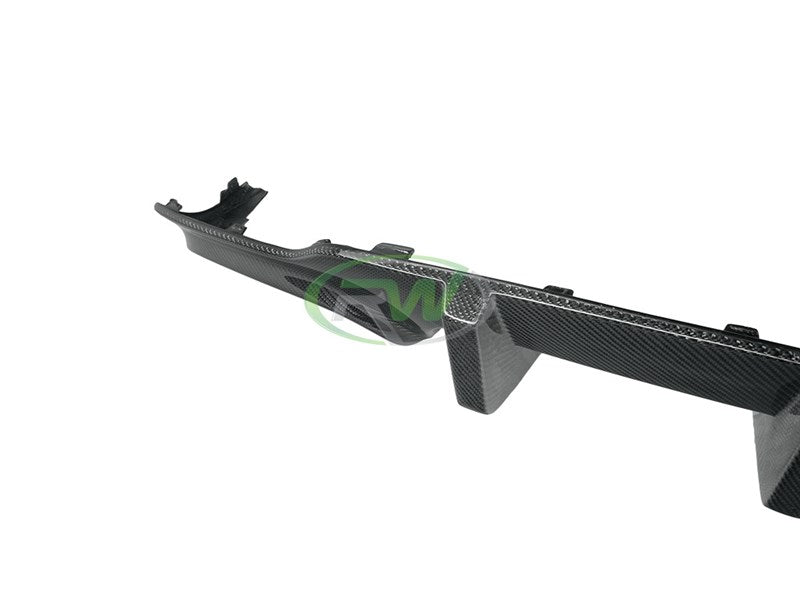 Mercedes C63 AMG Big Fin Carbon Fiber Diffuser