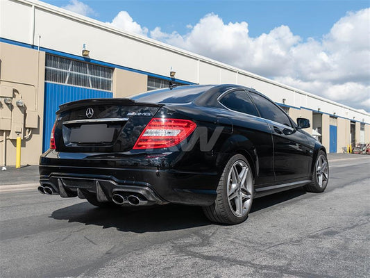 Mercedes W204 C63 DTM Carbon Fiber Rear Diffuser