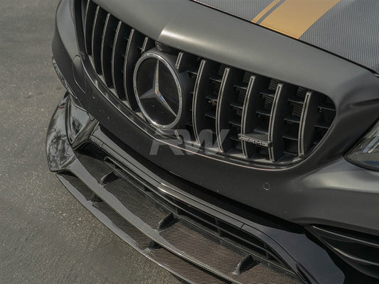 Mercedes C63/C63s AMG BRS Carbon Front Lip
