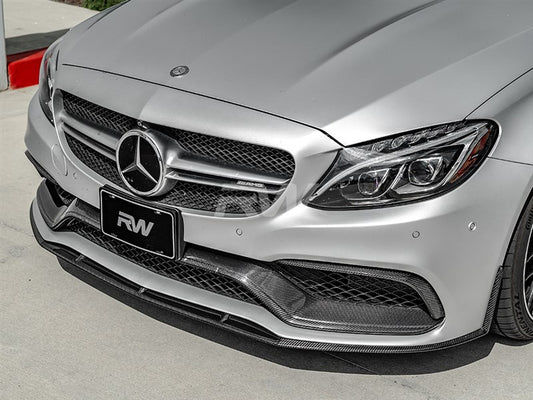 Mercedes C63/C63s AMG Carbon Fiber Front Trim