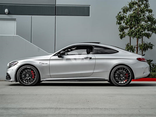 Mercedes C63/C63s AMG GTX CF Side Skirt Extensions