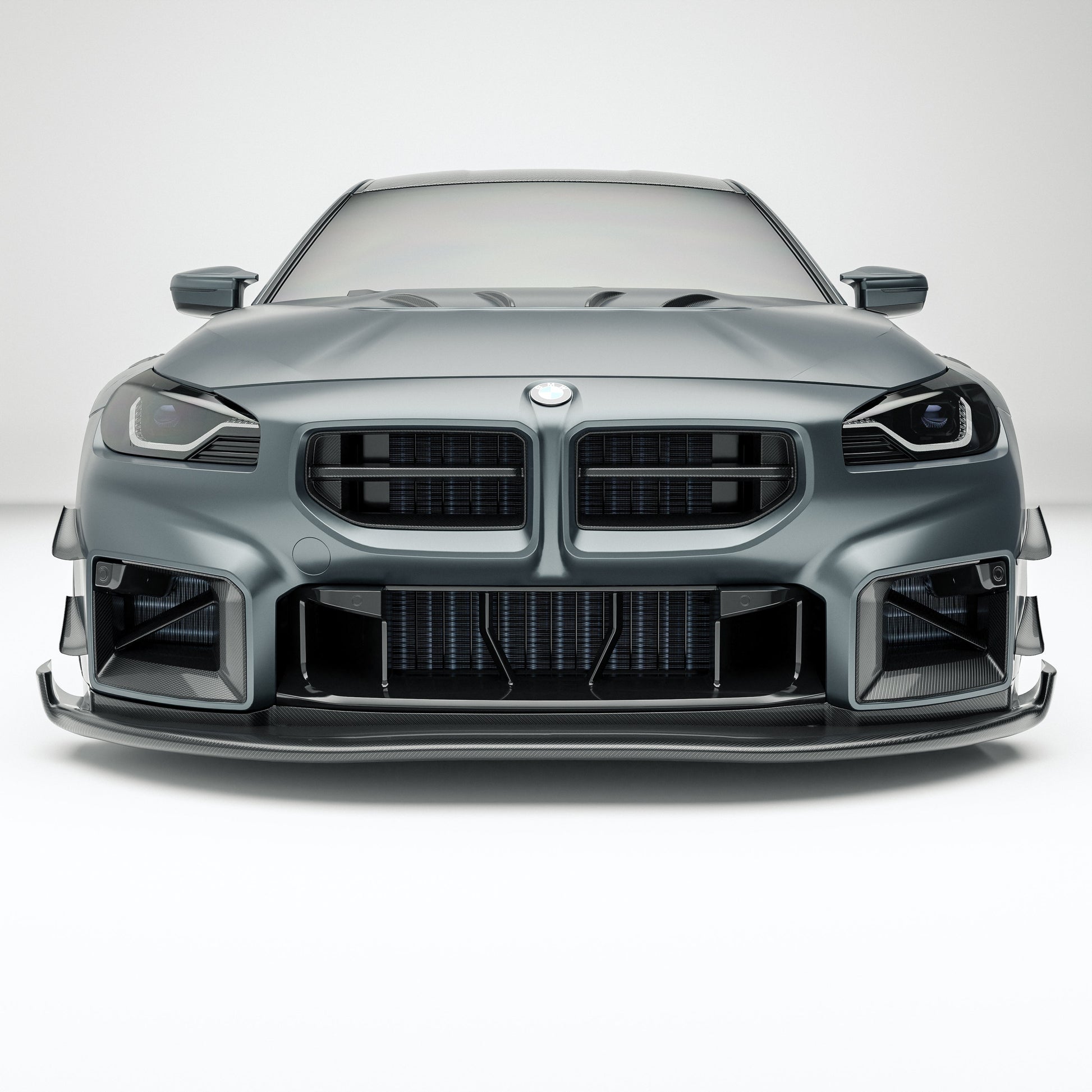 BMW M2 G87 Carbon Fiber Splitter &amp; Air Dam