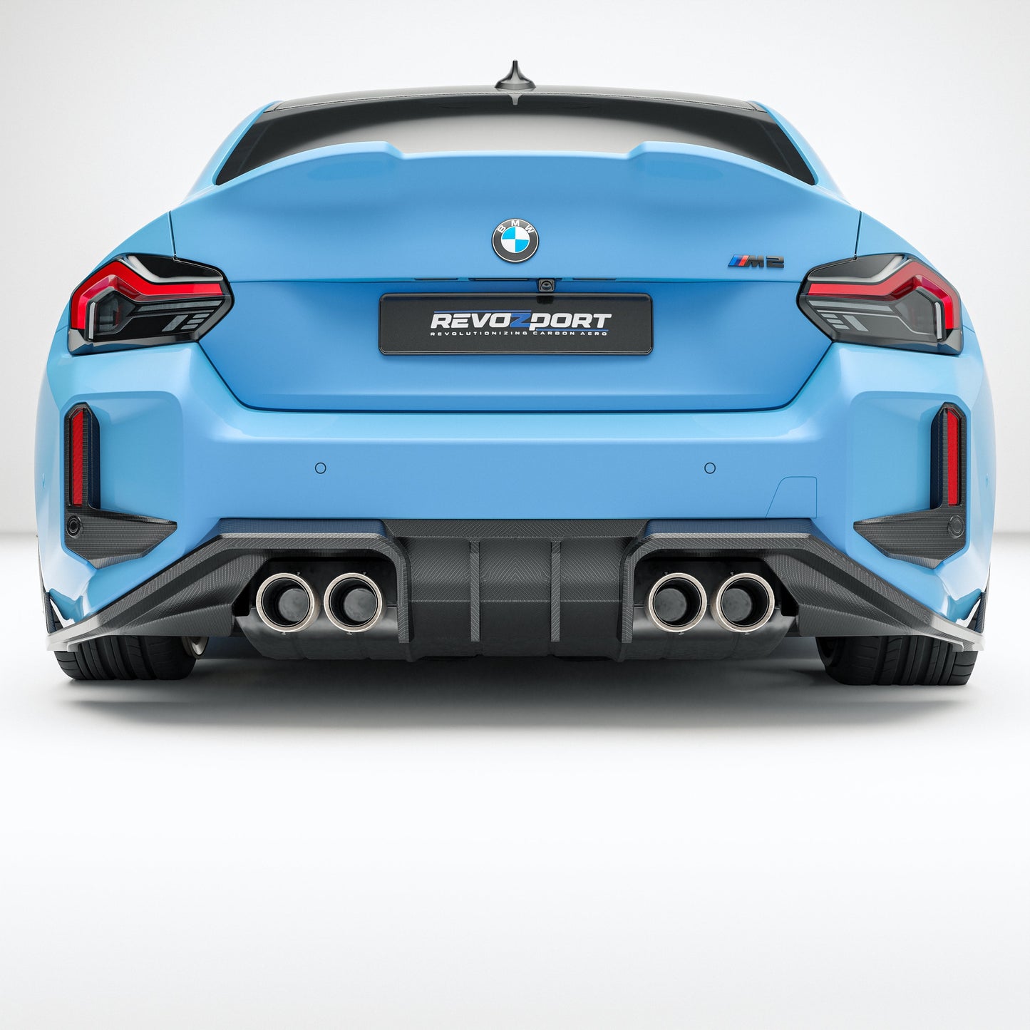 BMW M2 G87 Carbon Fiber Rear Diffuser