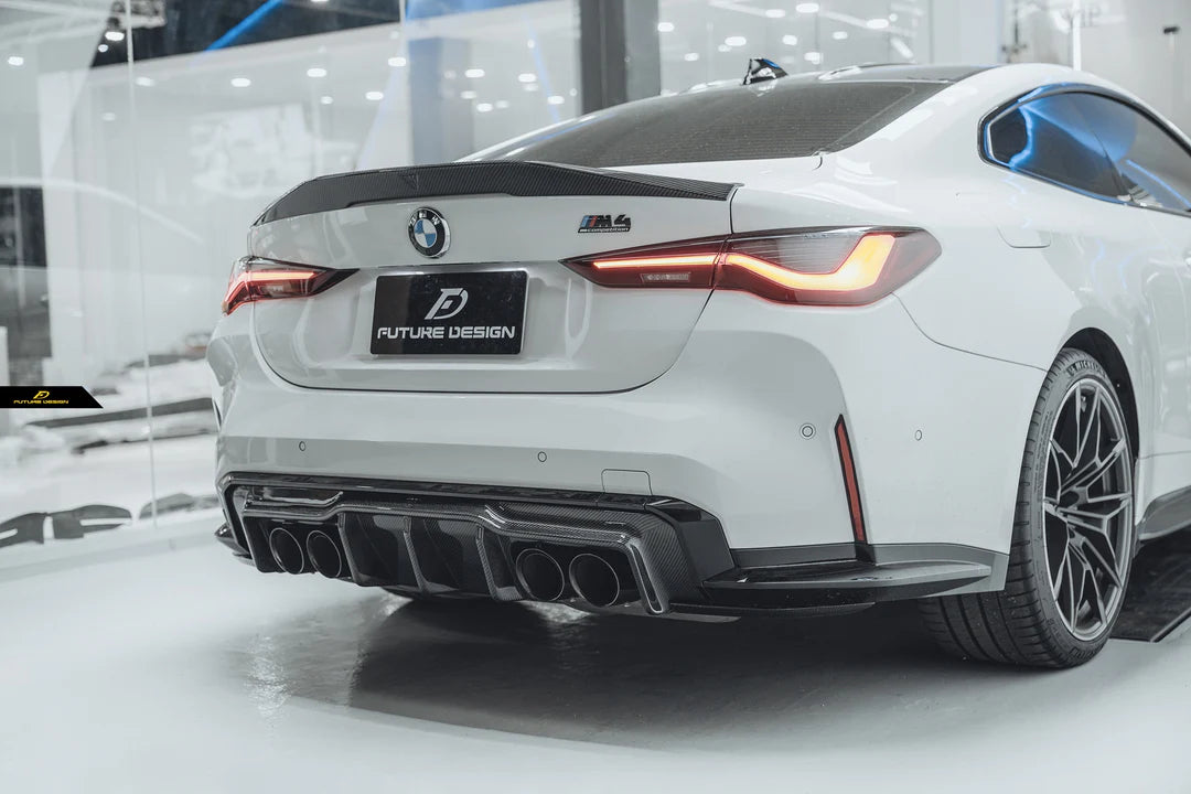 BMW M3/M4 FD V1 RHT Carbon Fiber Rear Diffuser Set