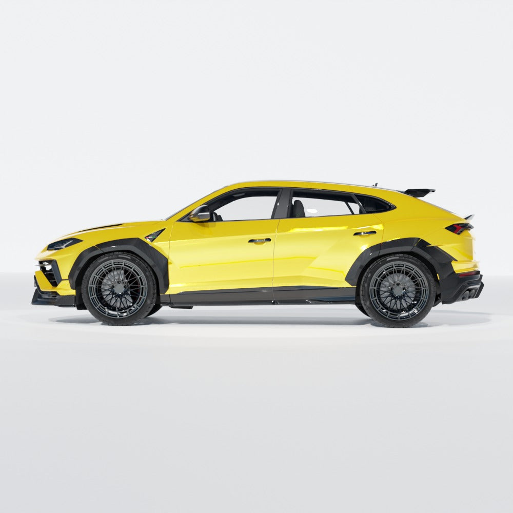 LAMBORGHINI URUS PERFORMANTE CARBON FIBRE SPOILER - CT DESIGN-Spoiler-CT CARBON-CT Carbon - High-quality carbon fiber and gloss black aerodynamic parts for premium sports and luxury vehicles.