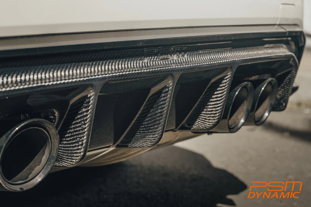 BMW M3/M4 PSM RHT Carbon Fiber Rear Diffuser Set