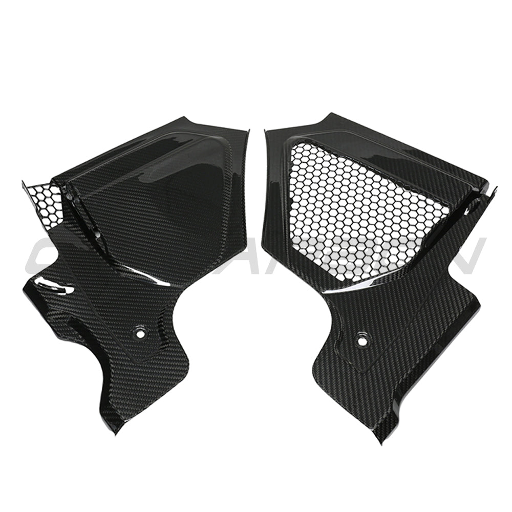 BMW M2 M3 & M4 G87/G80/G81/G82/G83 CARBON FIBRE ENGINE BAY UPPER TRIM - RHD-Accessories-CT CARBON-CT Carbon - High-quality carbon fiber and gloss black aerodynamic parts for premium sports and luxury vehicles.