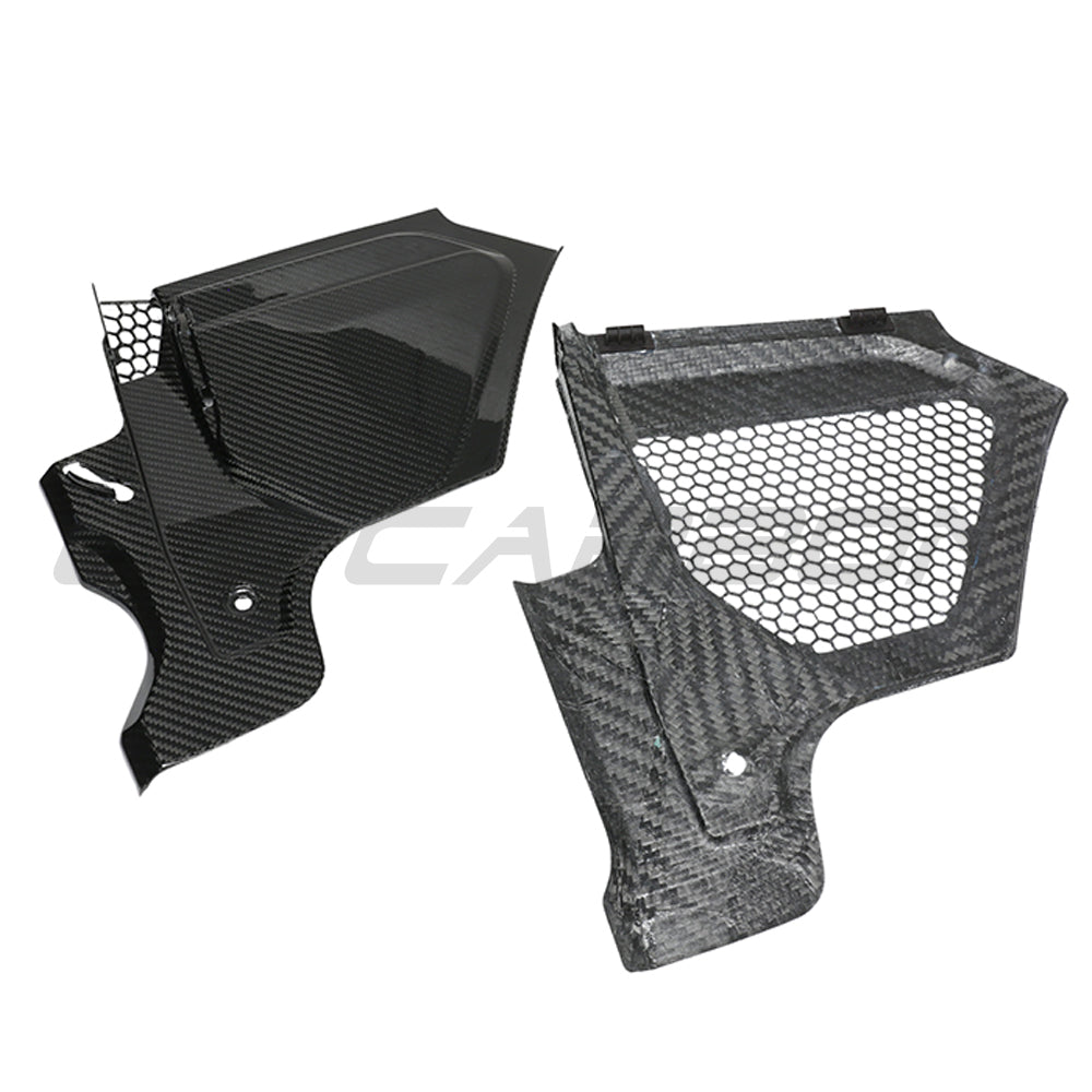 BMW M2 M3 & M4 G87/G80/G81/G82/G83 CARBON FIBRE ENGINE BAY UPPER TRIM - RHD-Accessories-CT CARBON-CT Carbon - High-quality carbon fiber and gloss black aerodynamic parts for premium sports and luxury vehicles.