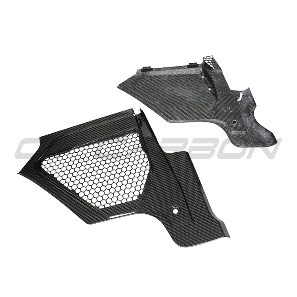 BMW M2 M3 & M4 G87/G80/G81/G82/G83 CARBON FIBRE ENGINE BAY UPPER TRIM - RHD-Accessories-CT CARBON-CT Carbon - High-quality carbon fiber and gloss black aerodynamic parts for premium sports and luxury vehicles.