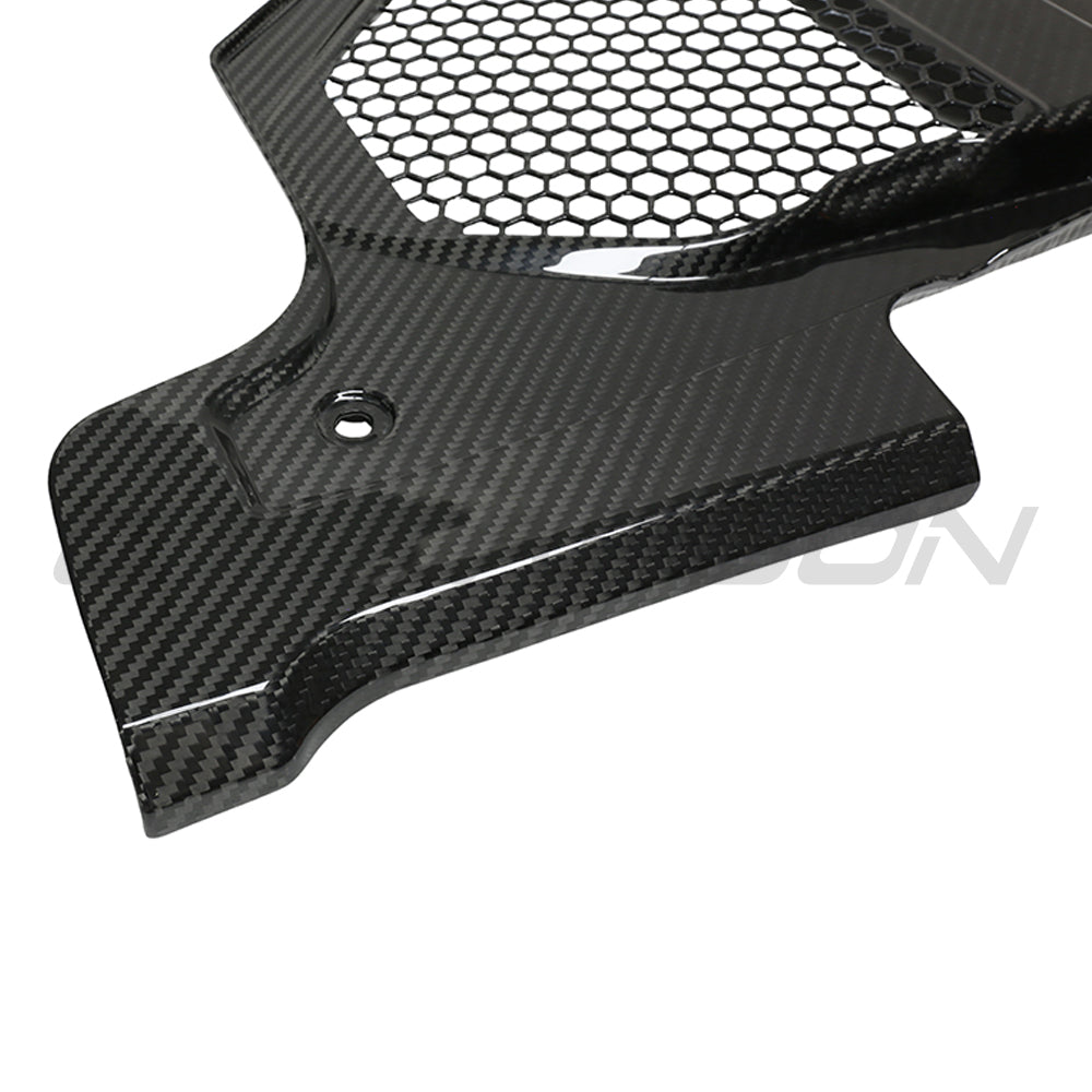 BMW M2 M3 & M4 G87/G80/G81/G82/G83 CARBON FIBRE ENGINE BAY UPPER TRIM - RHD-Accessories-CT CARBON-CT Carbon - High-quality carbon fiber and gloss black aerodynamic parts for premium sports and luxury vehicles.