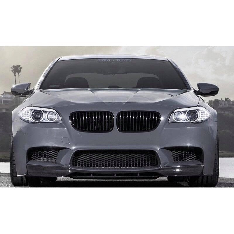 Carbonteile Tuning 1061 - Frontlippe Lippe Frontspoiler Schwert V4 Carbon passend für BMW F10 M5