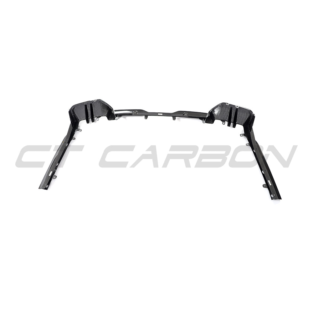 BMW 5 SERIES G60 & i5 2023+ CARBON FIBRE DIFFUSER - MP-Diffuser-CT CARBON-CT Carbon - High-quality carbon fiber and gloss black aerodynamic parts for premium sports and luxury vehicles.