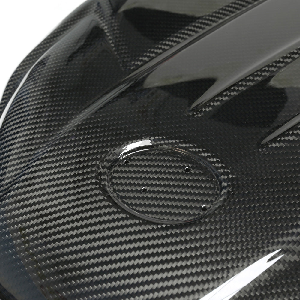 TOYOTA SUPRA A90 3.0T B58 CARBON FIBRE ENGINE COVER-Accessories-CT CARBON-CT Carbon - High-quality carbon fiber and gloss black aerodynamic parts for premium sports and luxury vehicles.