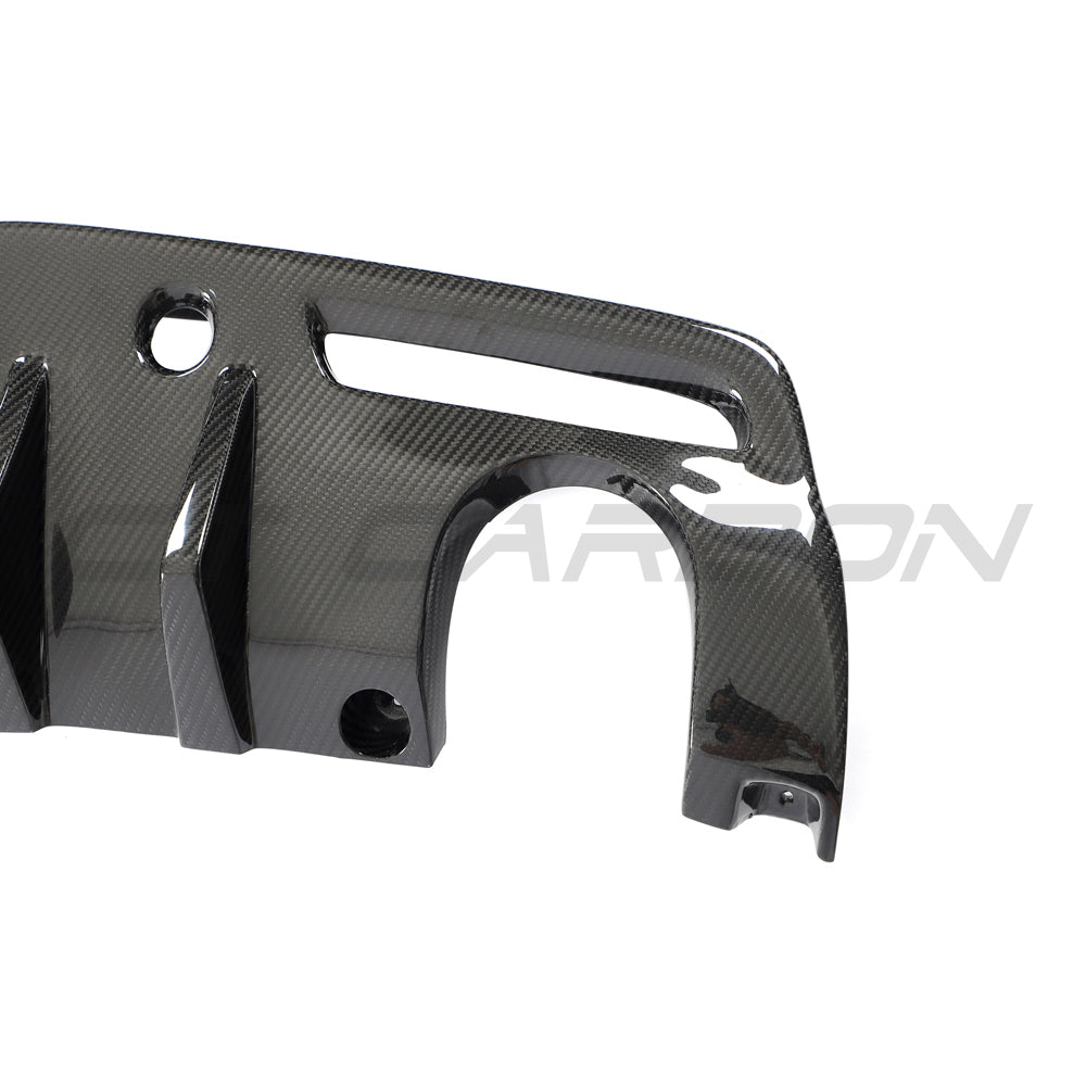 TOYOTA SUPRA 2019+ A90 CARBON FIBRE DIFFUSER ADD ON-Diffuser-CT CARBON-CT Carbon - High-quality carbon fiber and gloss black aerodynamic parts for premium sports and luxury vehicles.