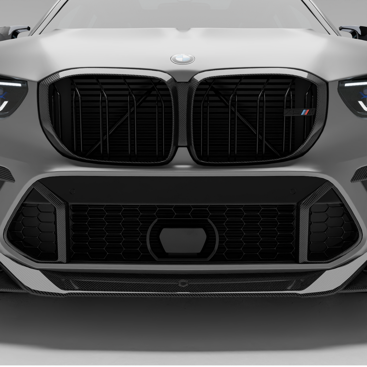 BMW X5M F95 Pre-LCI Carbon Fiber Front Air Intake Trim