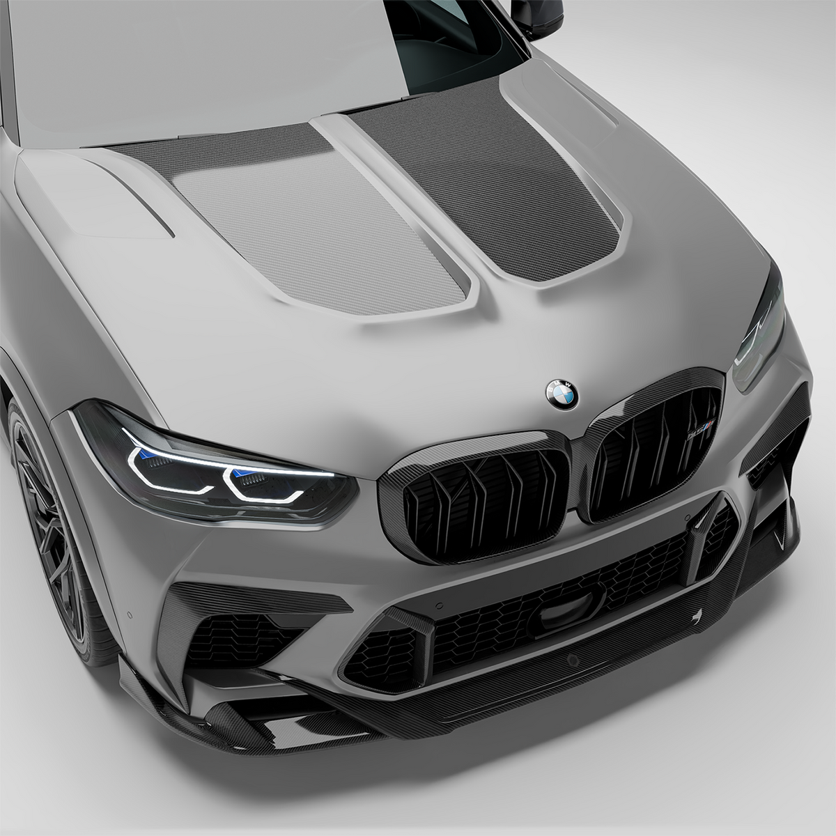 BMW X5M F95 Pre-LCI Carbon Fiber Front Air Intake Trim