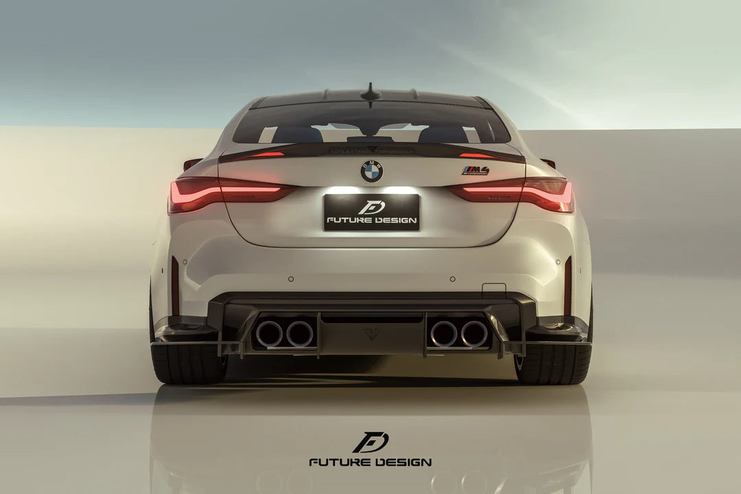BMW M3/M4 FD RHT Carbon Fiber Rear Diffuser Set