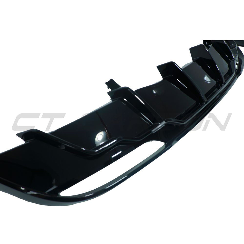 TESLA MODEL 3 2023+ FACELIFT GLOSS BLACK FULL KIT-Kit-BLAK BY CT-CT Carbon - High-quality carbon fiber and gloss black aerodynamic parts for premium sports and luxury vehicles.