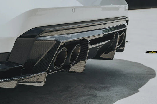 BMW M3/M4 FD RHT Carbon Fiber Rear Diffuser Set