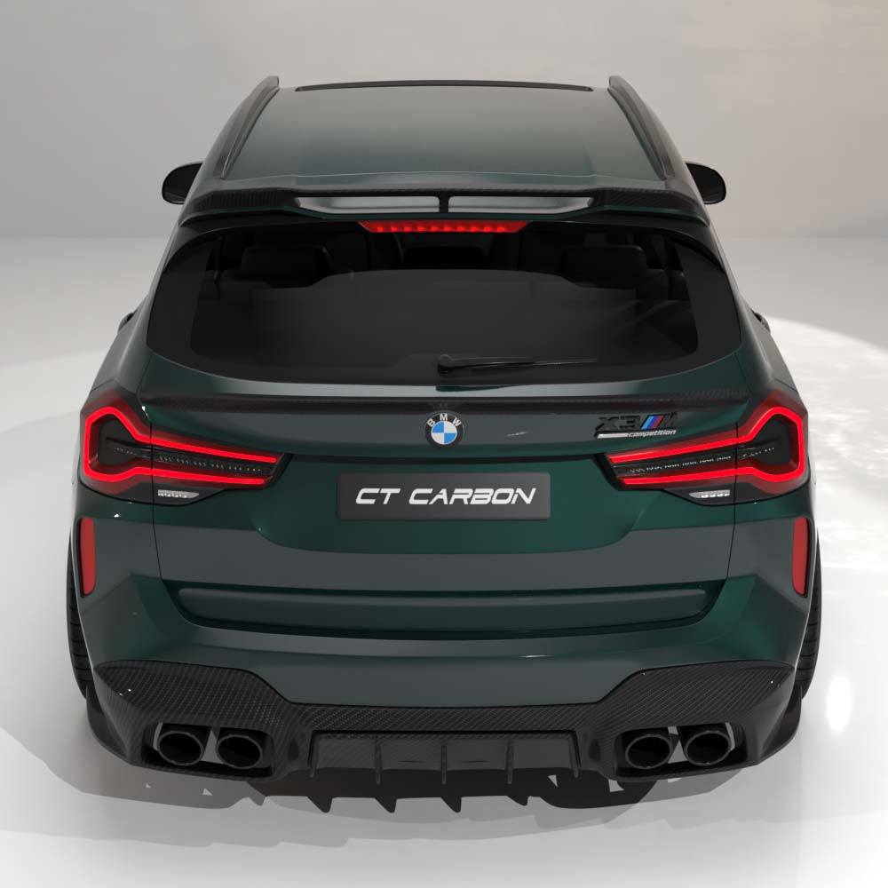 BMW G01 X3/G08 IX3/F97 X3M 2019+ CARBON FIBRE MIDDLE SPOILER - CT DESIGN
