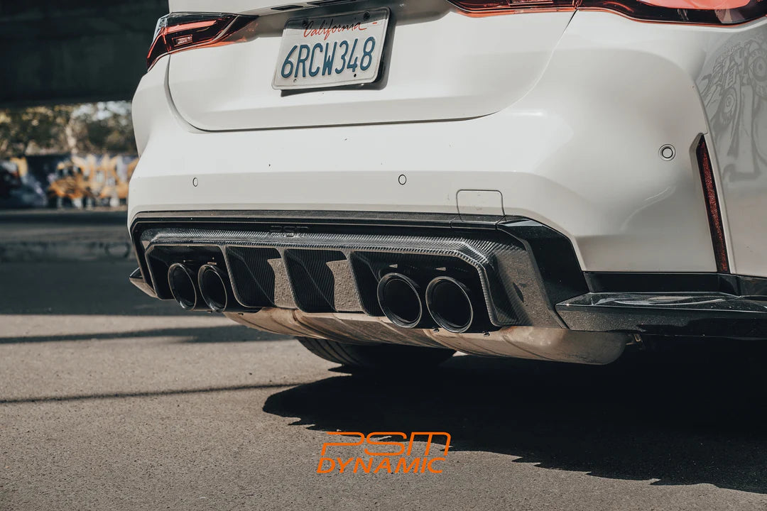 BMW M3/M4 PSM RHT Carbon Fiber Rear Diffuser Set
