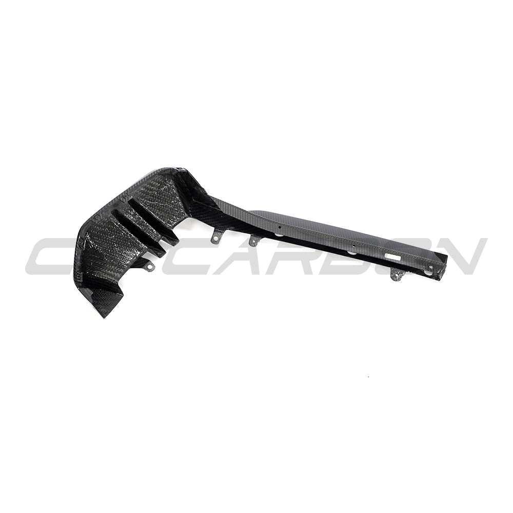 BMW 5 SERIES G60 & i5 2023+ CARBON FIBRE DIFFUSER - MP-Diffuser-CT CARBON-CT Carbon - High-quality carbon fiber and gloss black aerodynamic parts for premium sports and luxury vehicles.