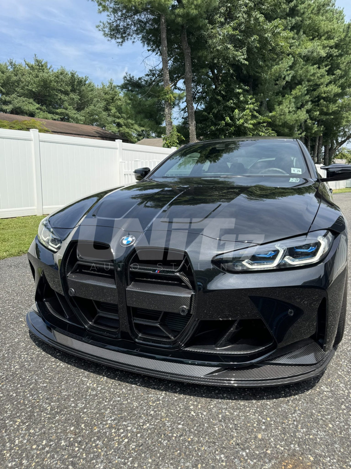 BMW M3/M4  Carbon Fiber front splitter - SPL2