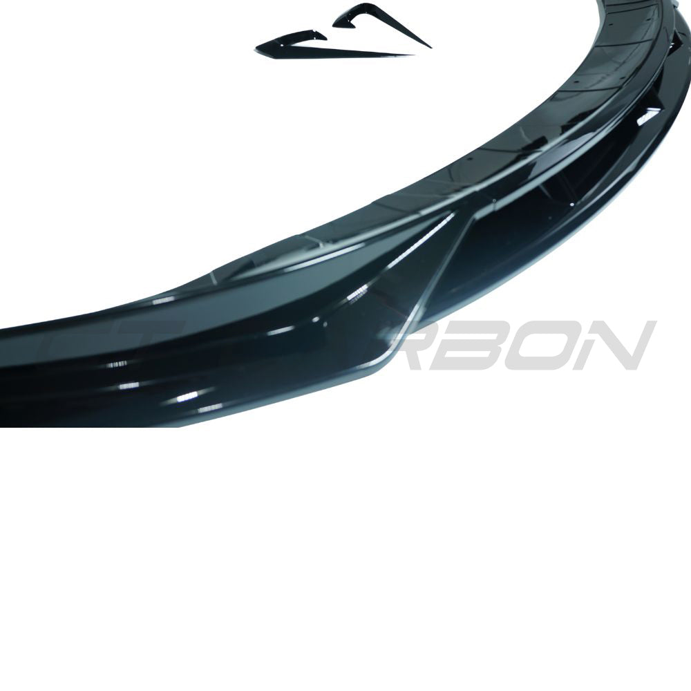 TESLA MODEL 3 2023+ FACELIFT GLOSS BLACK FULL KIT-Kit-BLAK BY CT-CT Carbon - High-quality carbon fiber and gloss black aerodynamic parts for premium sports and luxury vehicles.