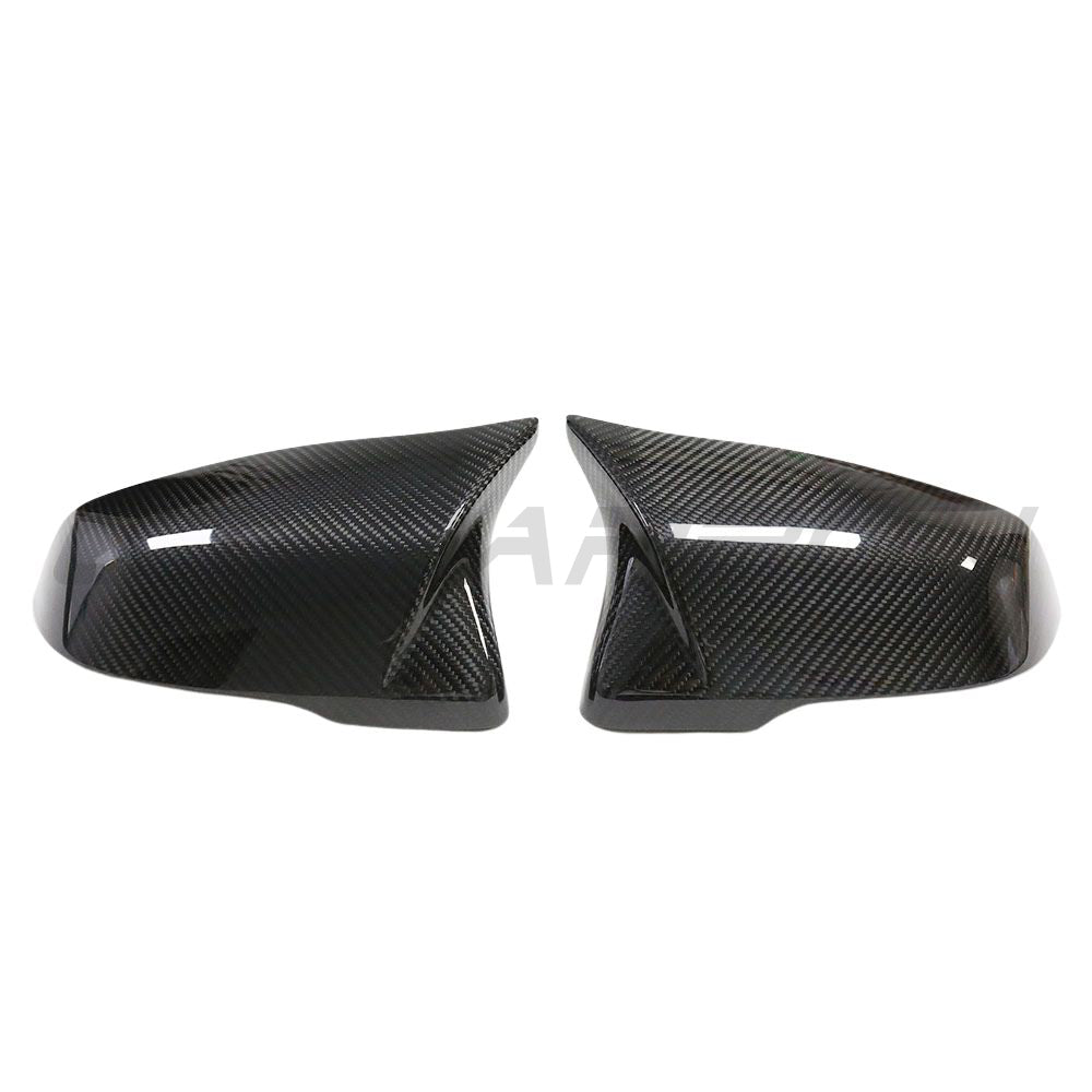 TOYOTA SUPRA A90 CARBON FIBRE MIRRORS - M-STYLE-Accessories-CT CARBON-CT Carbon - High-quality carbon fiber and gloss black aerodynamic parts for premium sports and luxury vehicles.