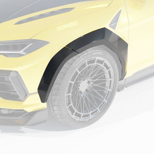 LAMBORGHINI URUS PERFORMANTE CARBON FIBRE ARCHES - CT DESIGN-Arches-CT CARBON-CT Carbon - High-quality carbon fiber and gloss black aerodynamic parts for premium sports and luxury vehicles.