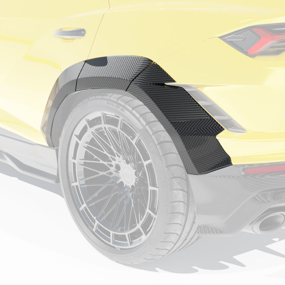 LAMBORGHINI URUS PERFORMANTE CARBON FIBRE ARCHES - CT DESIGN-Arches-CT CARBON-CT Carbon - High-quality carbon fiber and gloss black aerodynamic parts for premium sports and luxury vehicles.