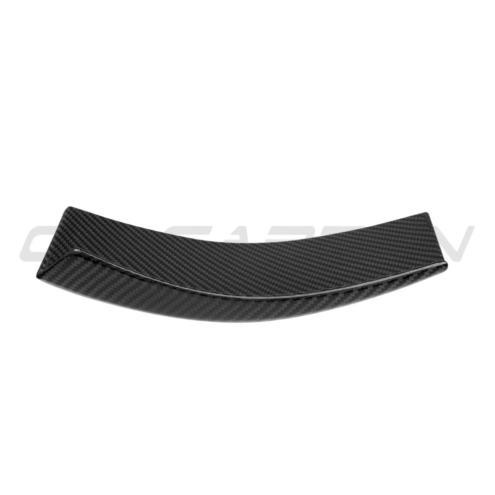 BMW M3/M4 G80/G81/G82/G83 2021+ CARBON FIBRE FRONT BUMPER CANARDS - V3-Accessories-CT CARBON-CT Carbon - High-quality carbon fiber and gloss black aerodynamic parts for premium sports and luxury vehicles.