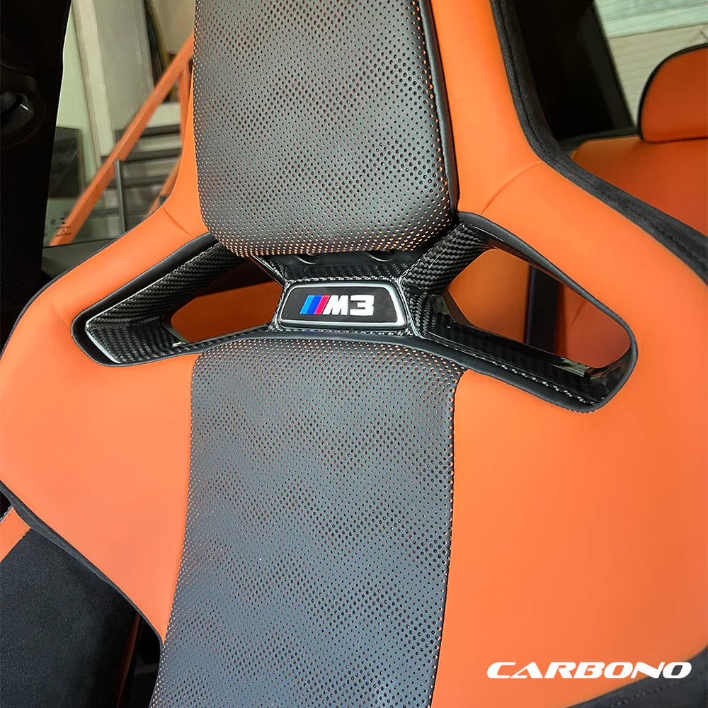 Carbonsitz Einfassung aus Dry Carbon - passend für BMW M2, M3, M4, M5 CS, M8