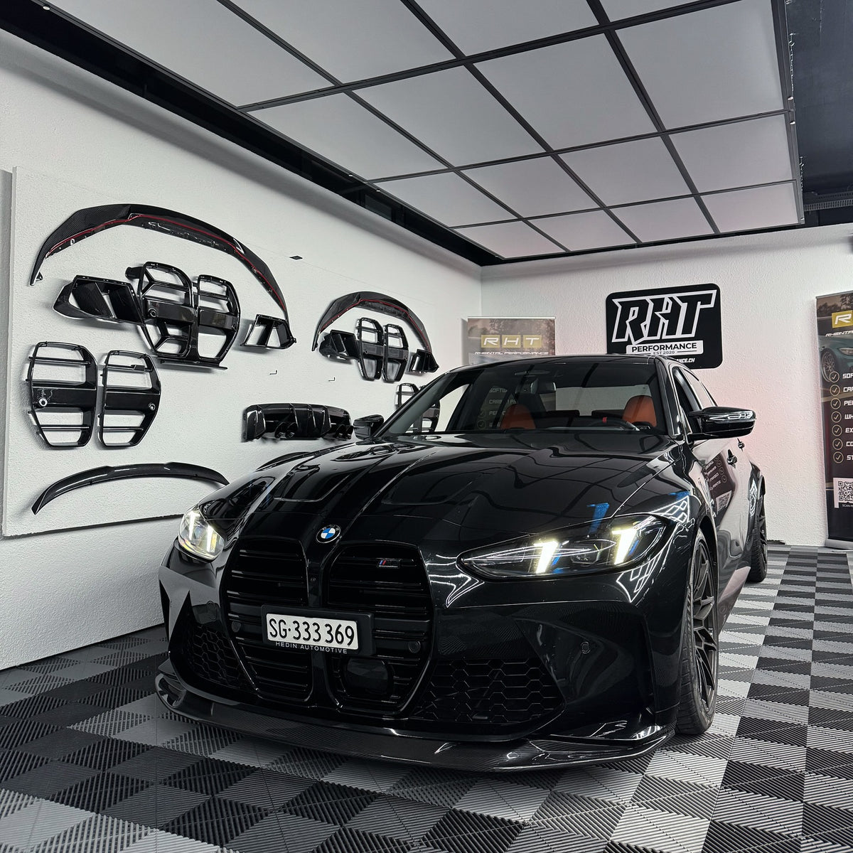 BMW M3/M4 G8X Carbon Frontsplitter – RHT V2