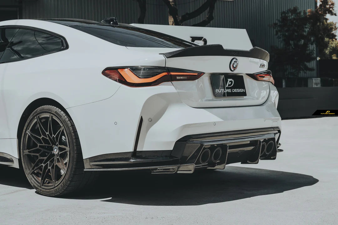 BMW M3/M4 FD RHT Carbon Fiber Rear Diffuser Set