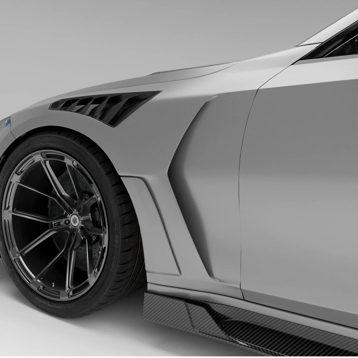 BMW M3/M4 Dry Carbon Kotflügel Version 3