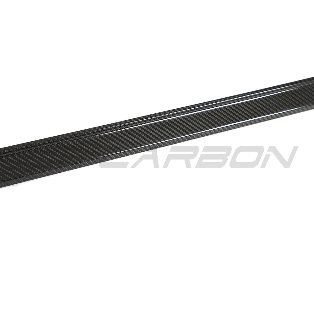 BMW 5 SERIES G60/G61 2024+ CARBON FIBRE SIDE SKIRTS-Side Skirts-CT CARBON-CT Carbon - High-quality carbon fiber and gloss black aerodynamic parts for premium sports and luxury vehicles.
